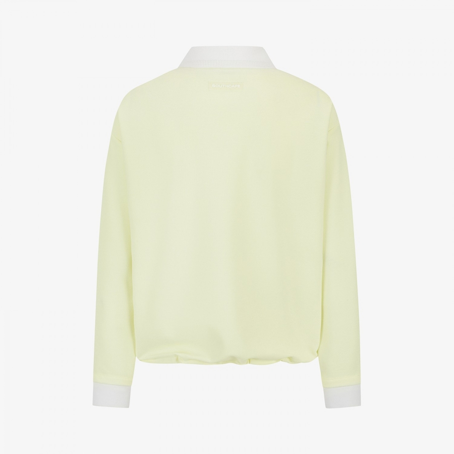 Contrast Collar T-Shirt_LY