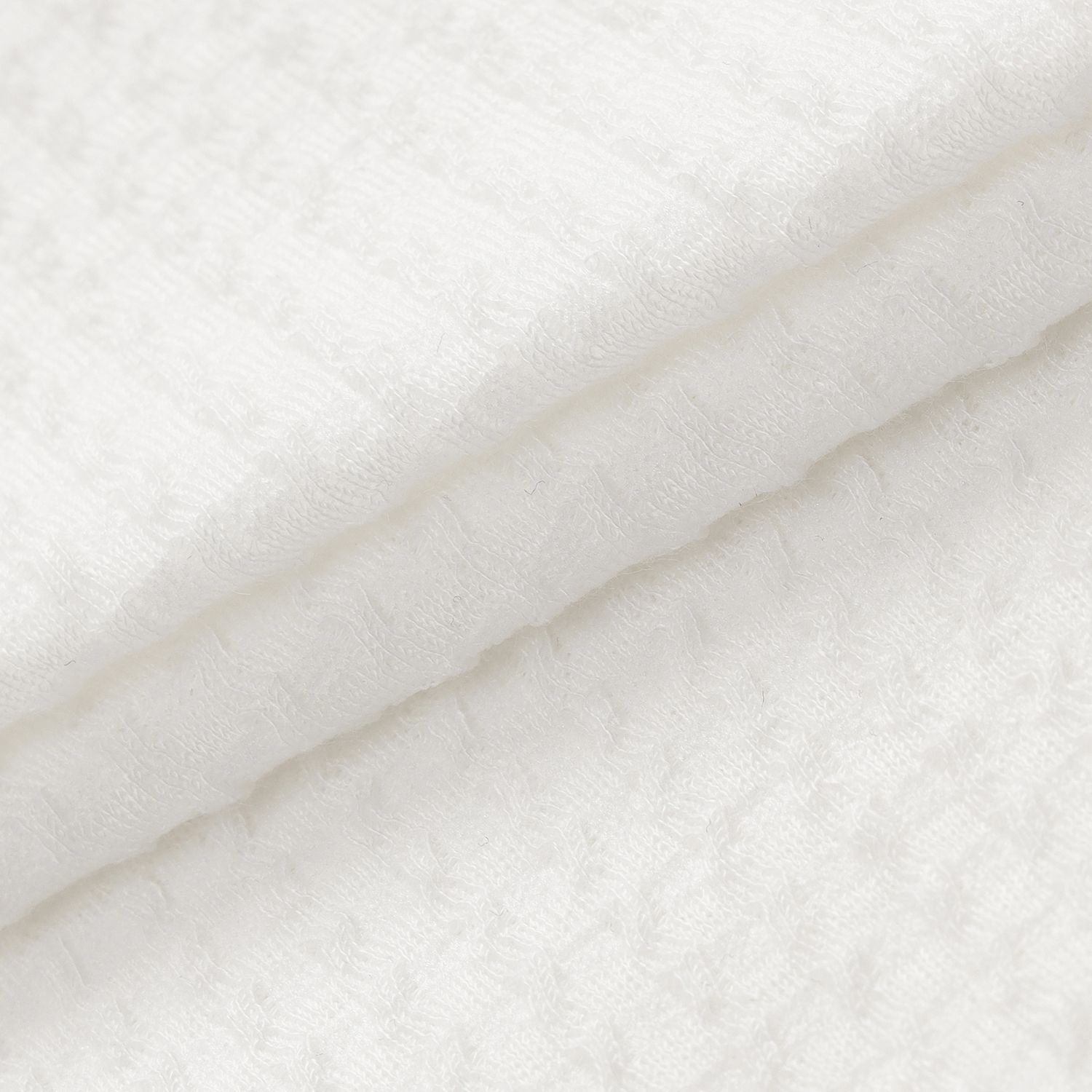 Embossed Waffle Texture Contrast-Collar T-Shirt_WT