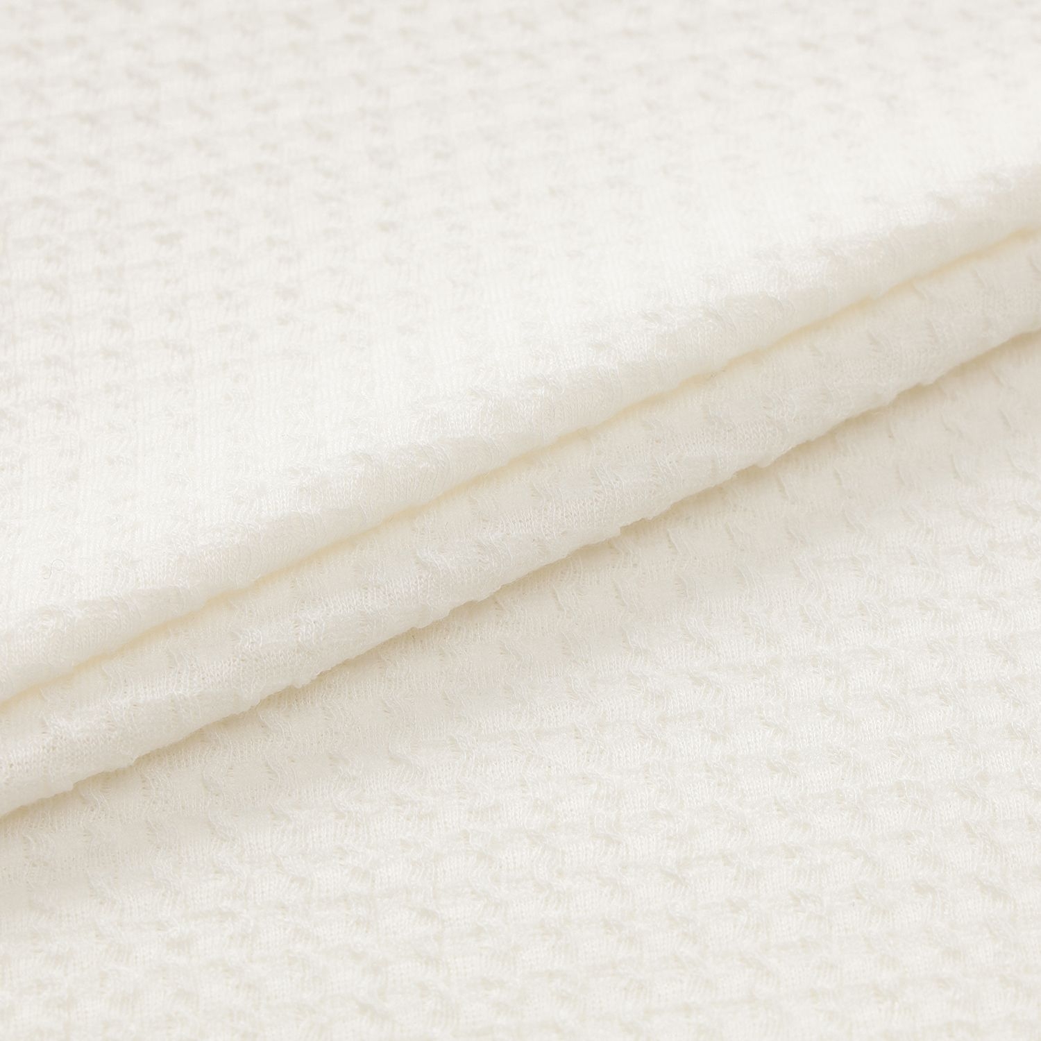 Waffle-Texture Collar T-Shirt_IV
