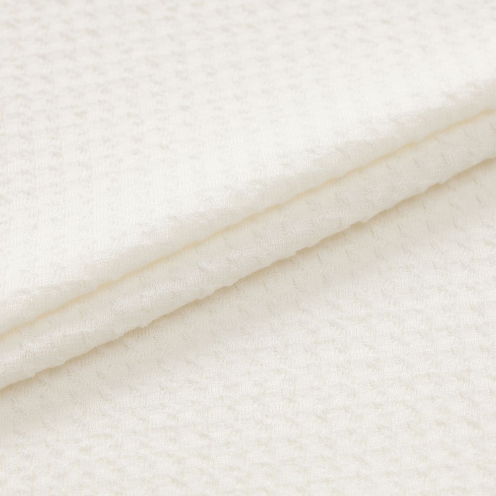 Waffle-Texture Collar T-Shirt_IV