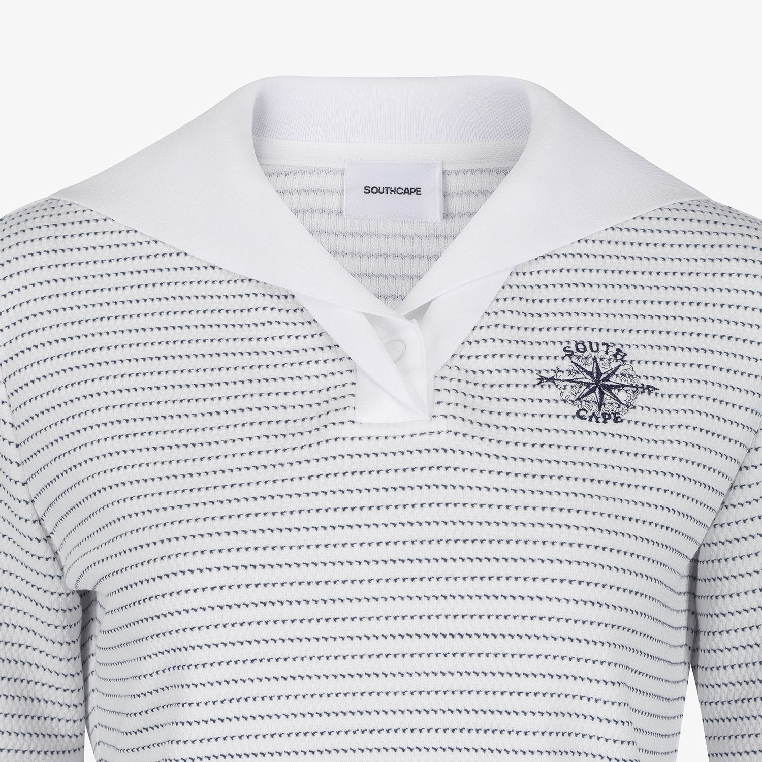 Southcross Stripe Sailor Collar T-Shirt_NA