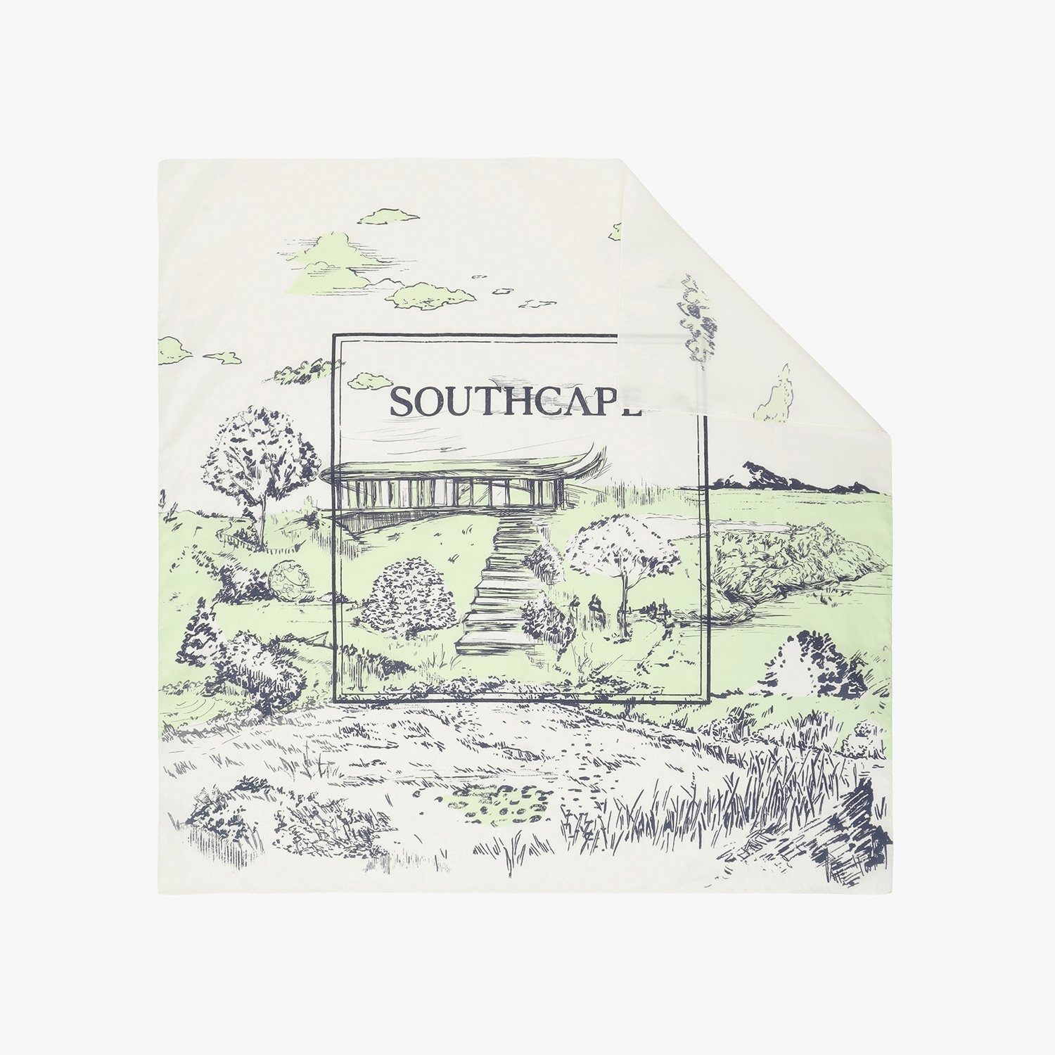 Namhae Heritage Frame Art Scarf_IV