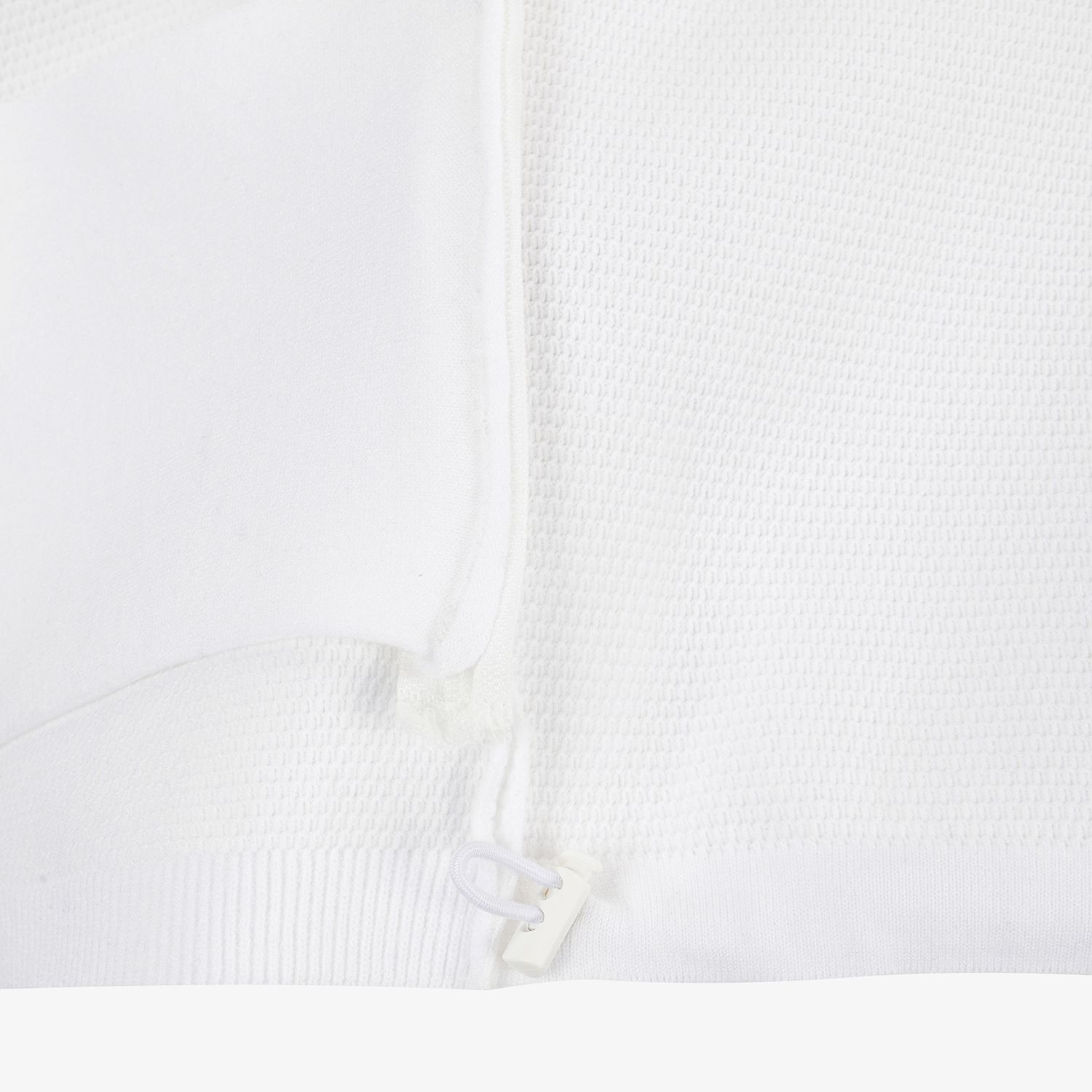 Contrast Logo Hooded Knit Cardigan_WT