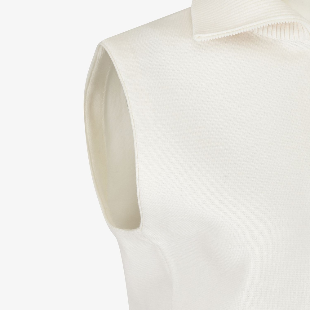 Southcross Wool Half-Neck Zip-Up Knit Vest_IV