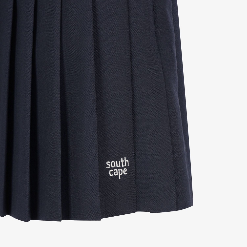 Pleated Elastic-Waist Skirt_DA