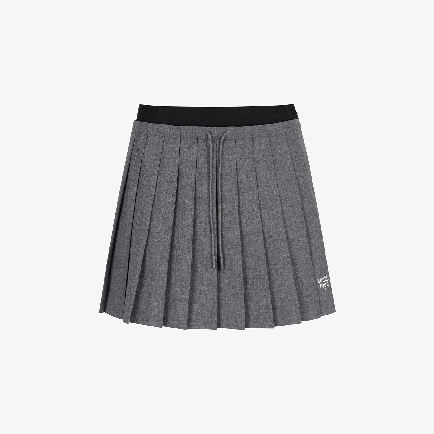 Pleated Elastic-Waist Skirt_DG