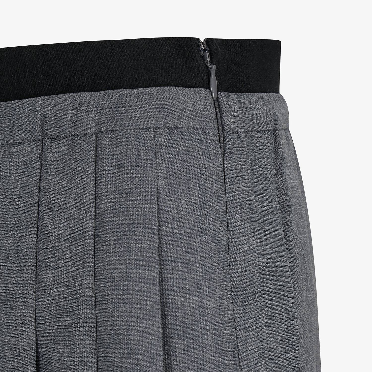 Pleated Elastic-Waist Skirt_DG
