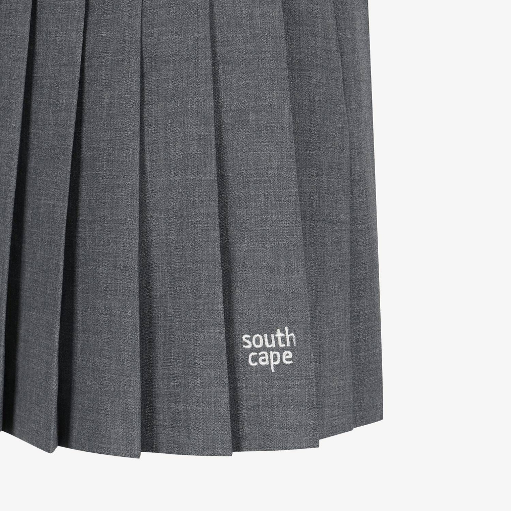 Pleated Elastic-Waist Skirt_DG