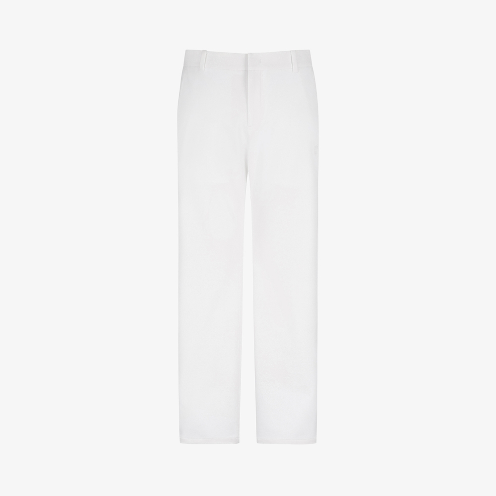 Logo-Band Wide Pants_WT