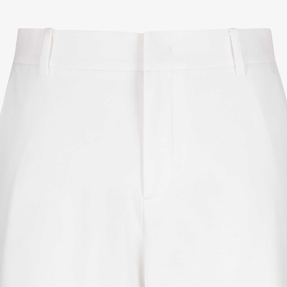 Logo-Band Wide Pants_WT