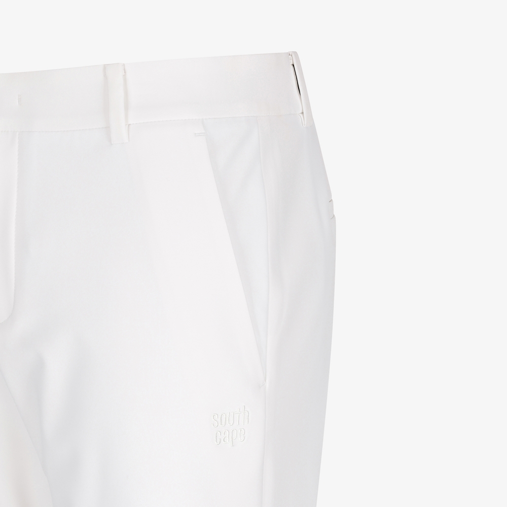 Logo-Band Wide Pants_WT