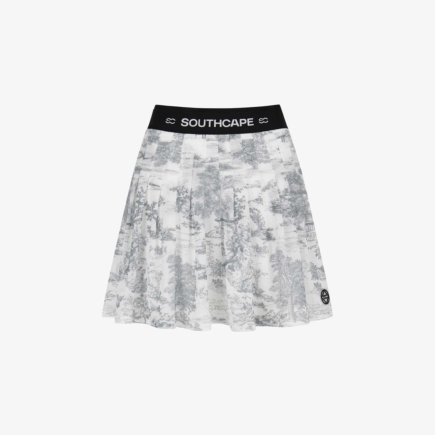Namhae Heritage Print Balloon Skirt_GY