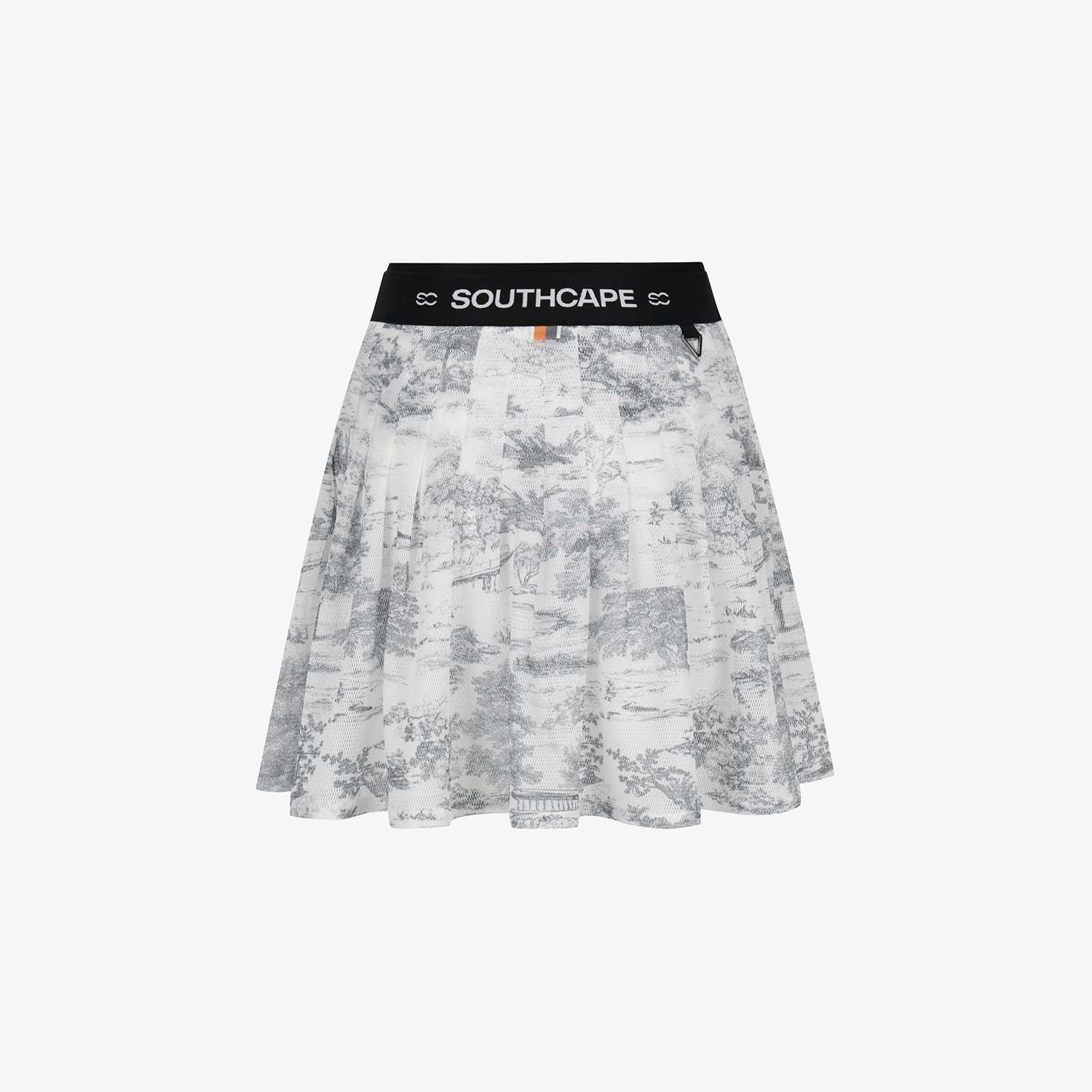Namhae Heritage Print Balloon Skirt_GY