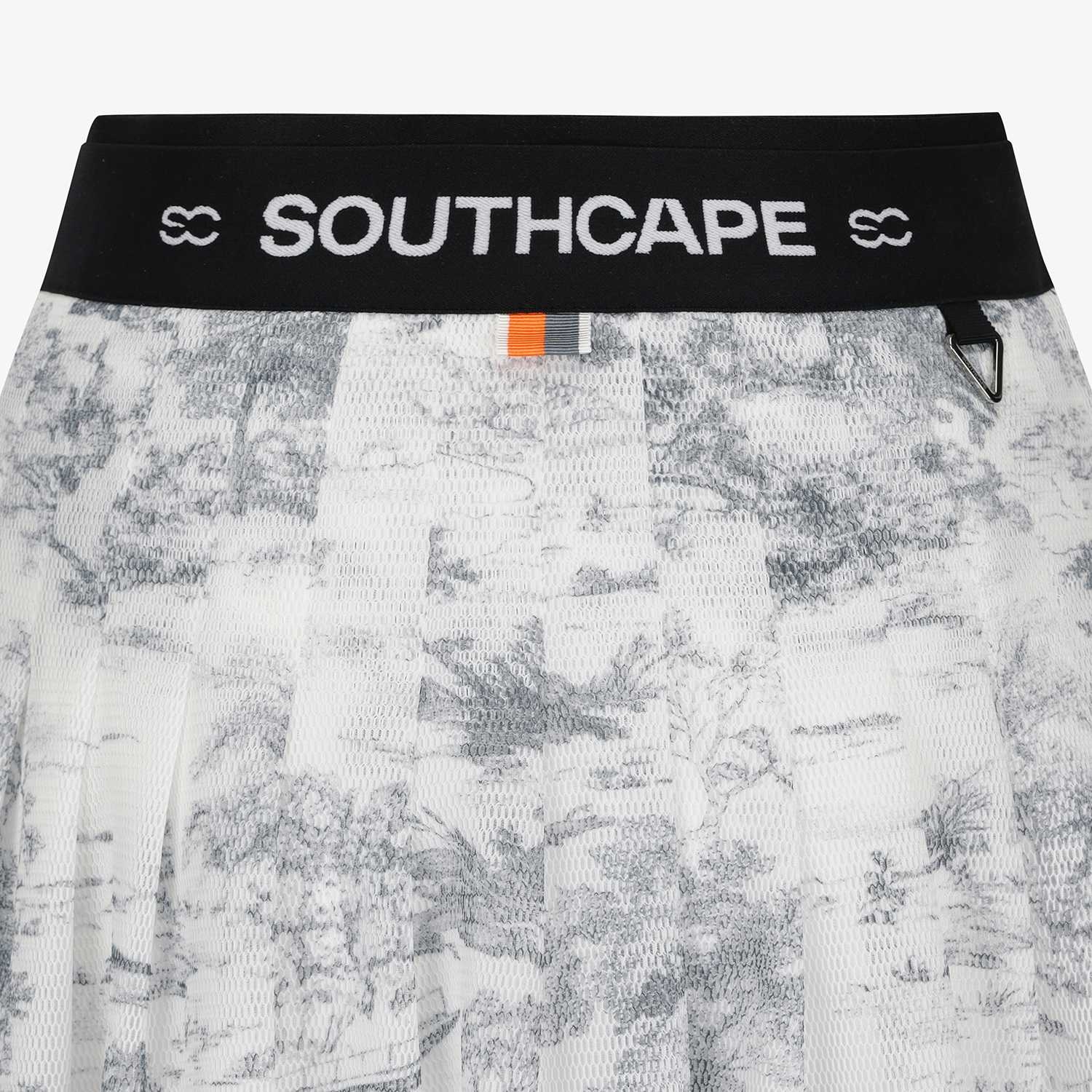 Namhae Heritage Print Balloon Skirt_GY