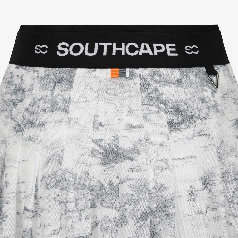 Namhae Heritage Print Balloon Skirt_GY