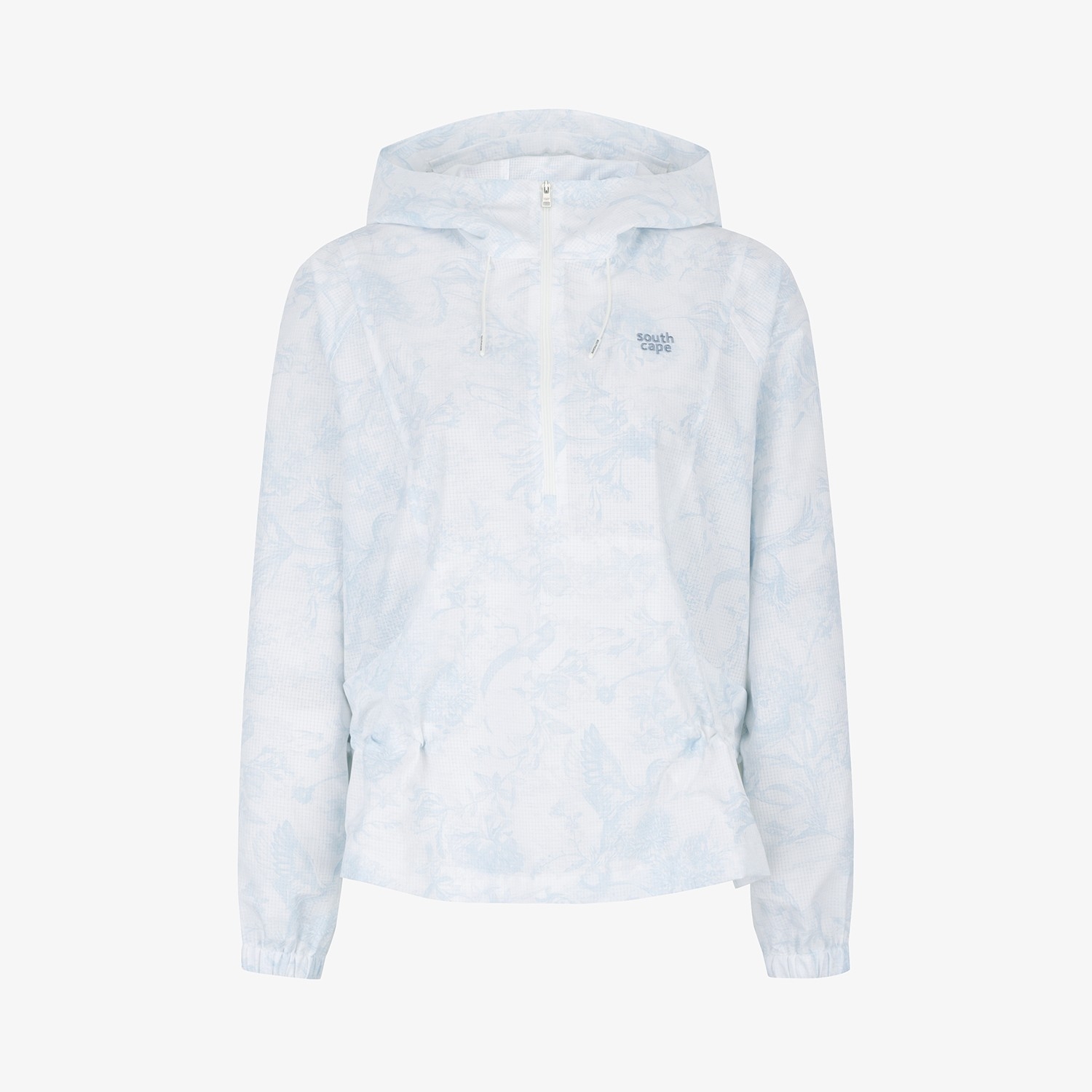 Blossom Pattern Half-Zip Anorak_LB