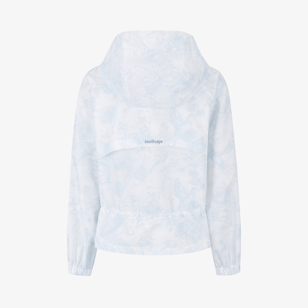 Blossom Pattern Half-Zip Anorak_LB