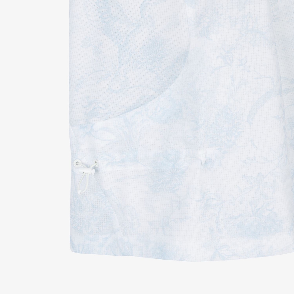 Blossom Pattern Half-Zip Anorak_LB