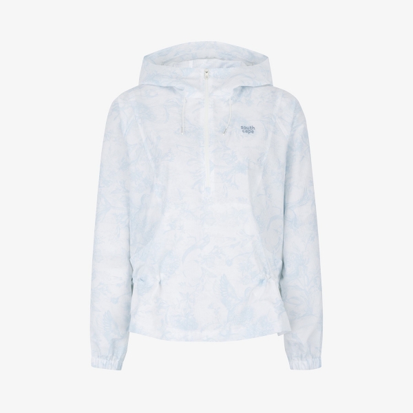 Blossom Pattern Half-Zip Anorak_LB