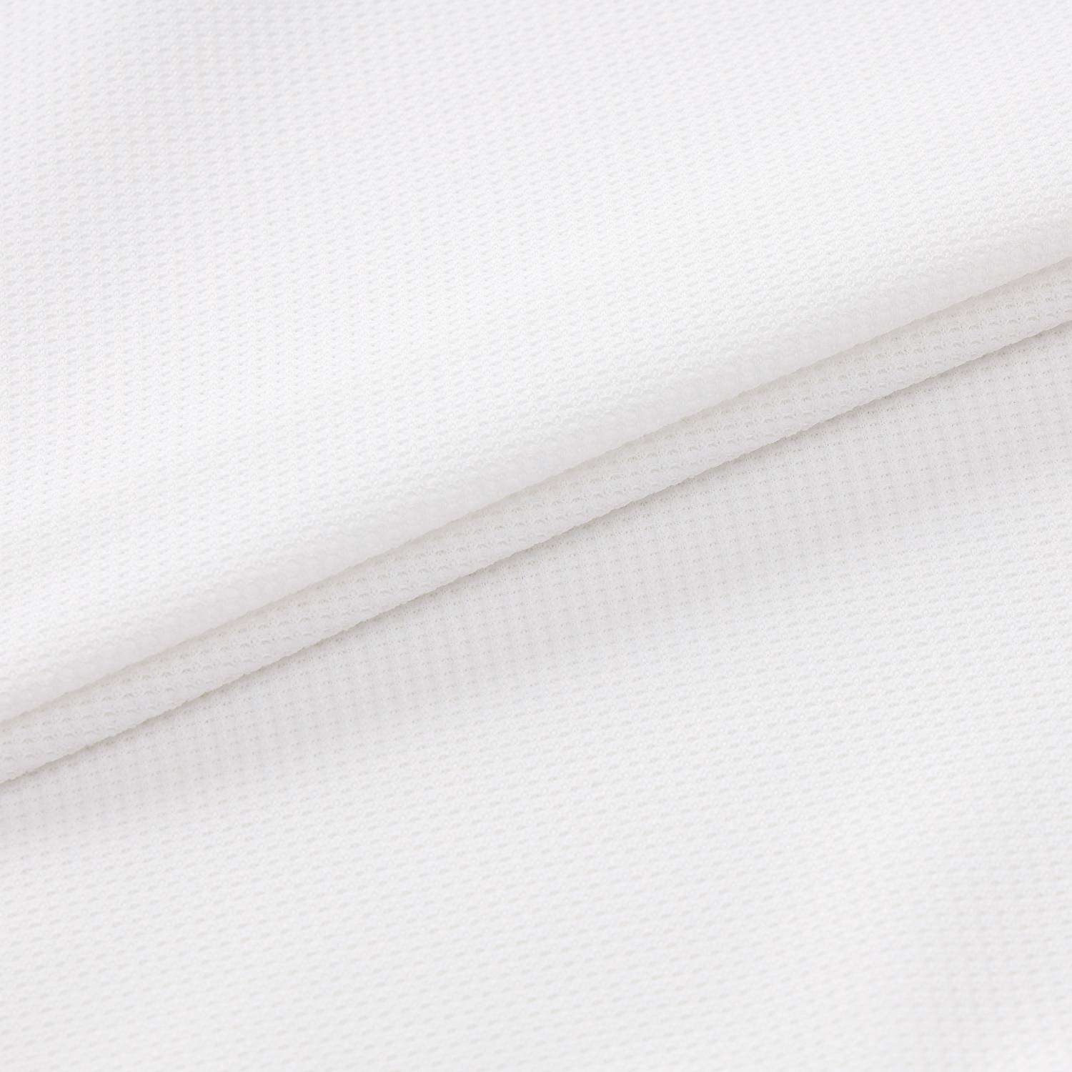 Contrast Collar Half-Zip Polo Shirt_IC