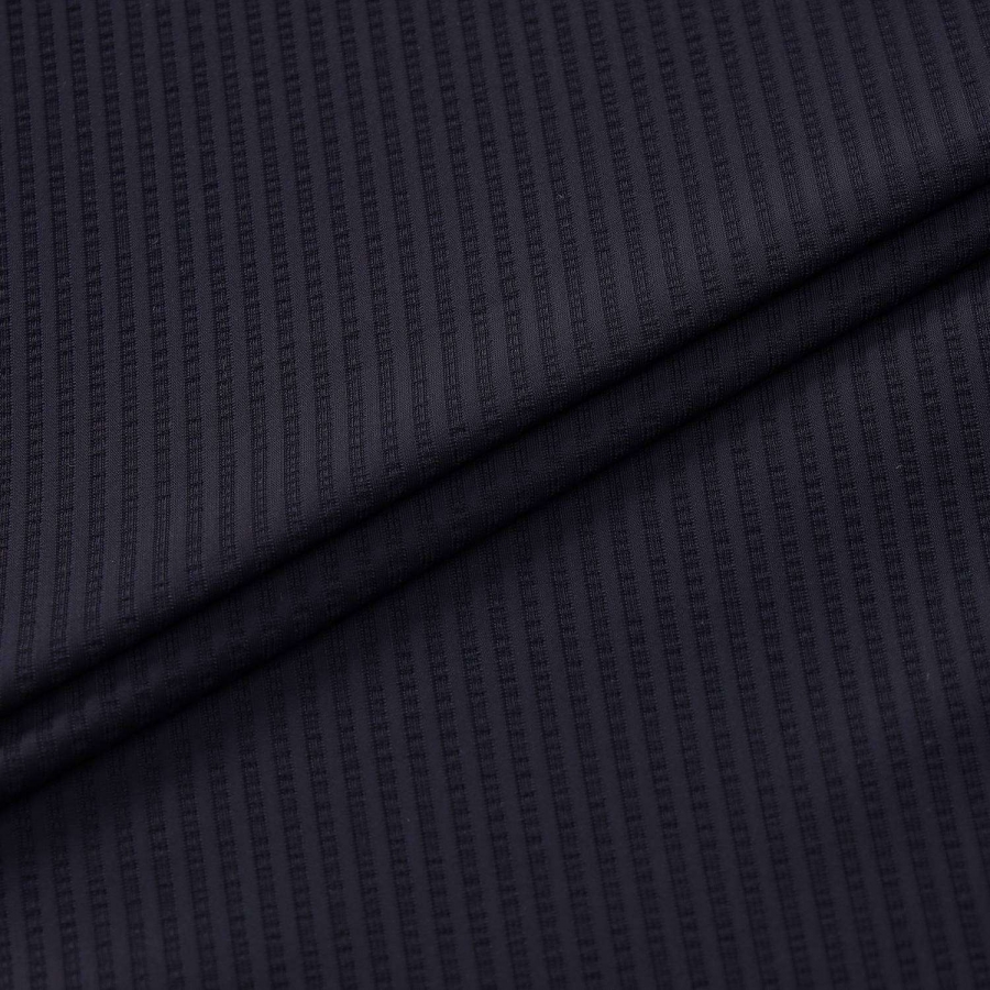 Cool-Touch Ribbed Contrast-Collar Polo Shirt_DA