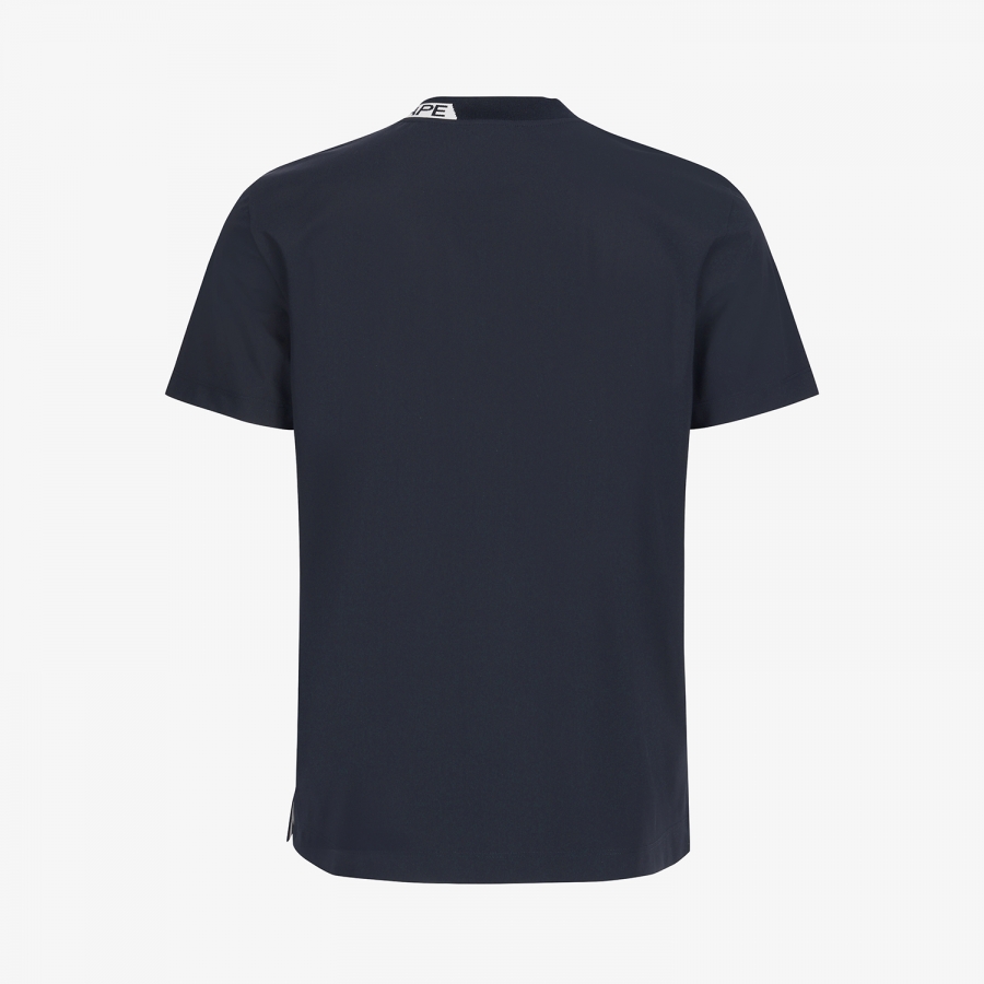 Logo-Neck Performance Short-Sleeve T-Shirt_DA