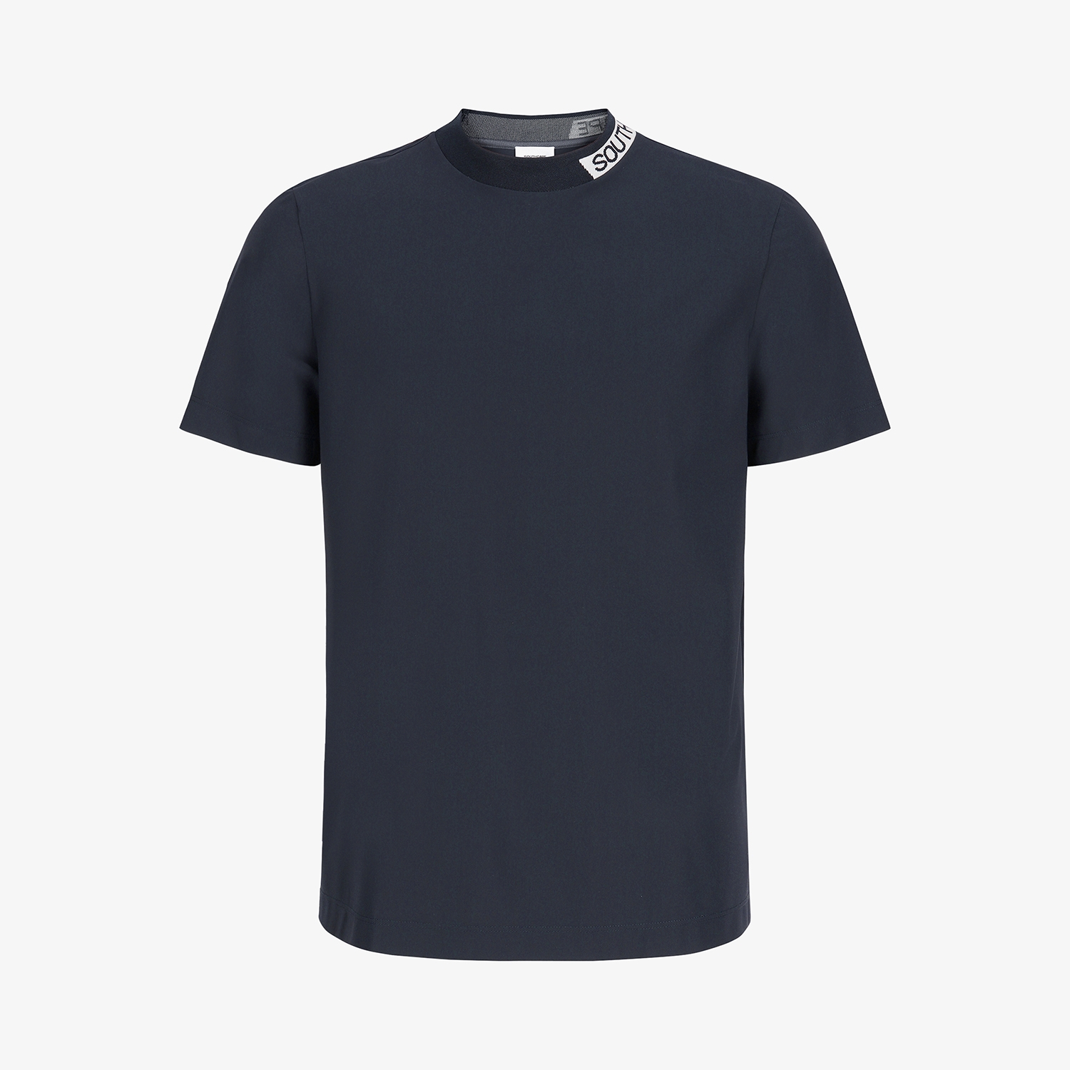 Logo-Neck Performance Short-Sleeve T-Shirt_DA