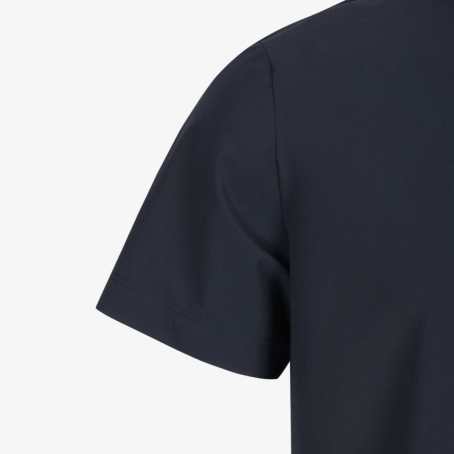 Logo-Neck Performance Short-Sleeve T-Shirt_DA