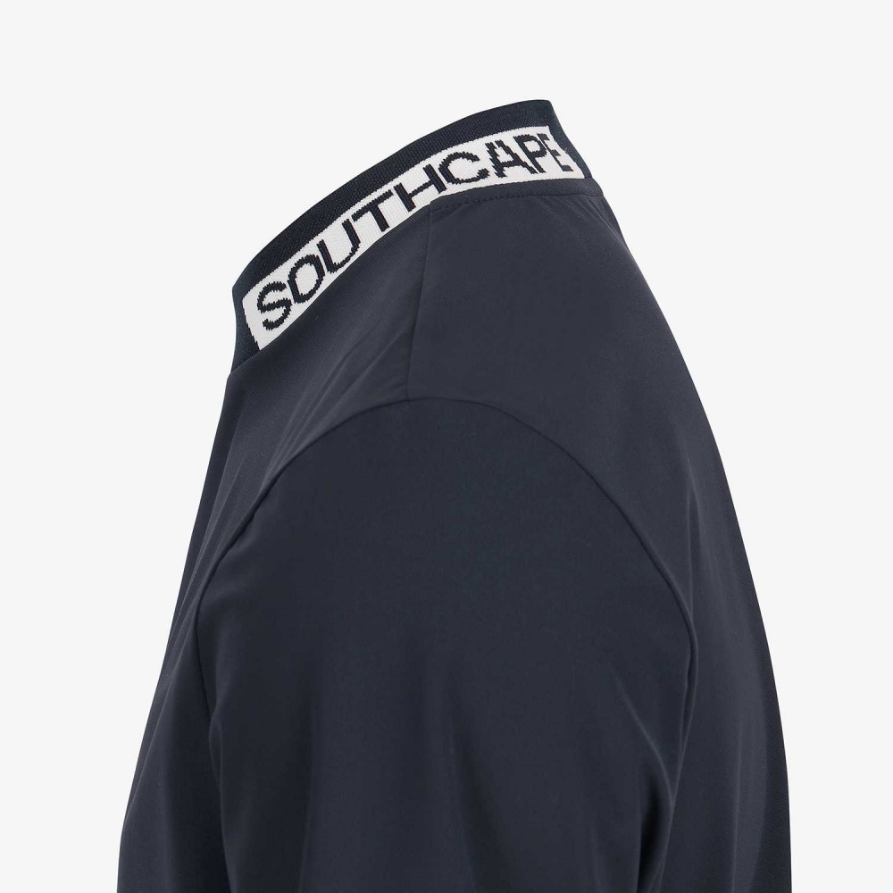 Logo-Neck Performance Short-Sleeve T-Shirt_DA