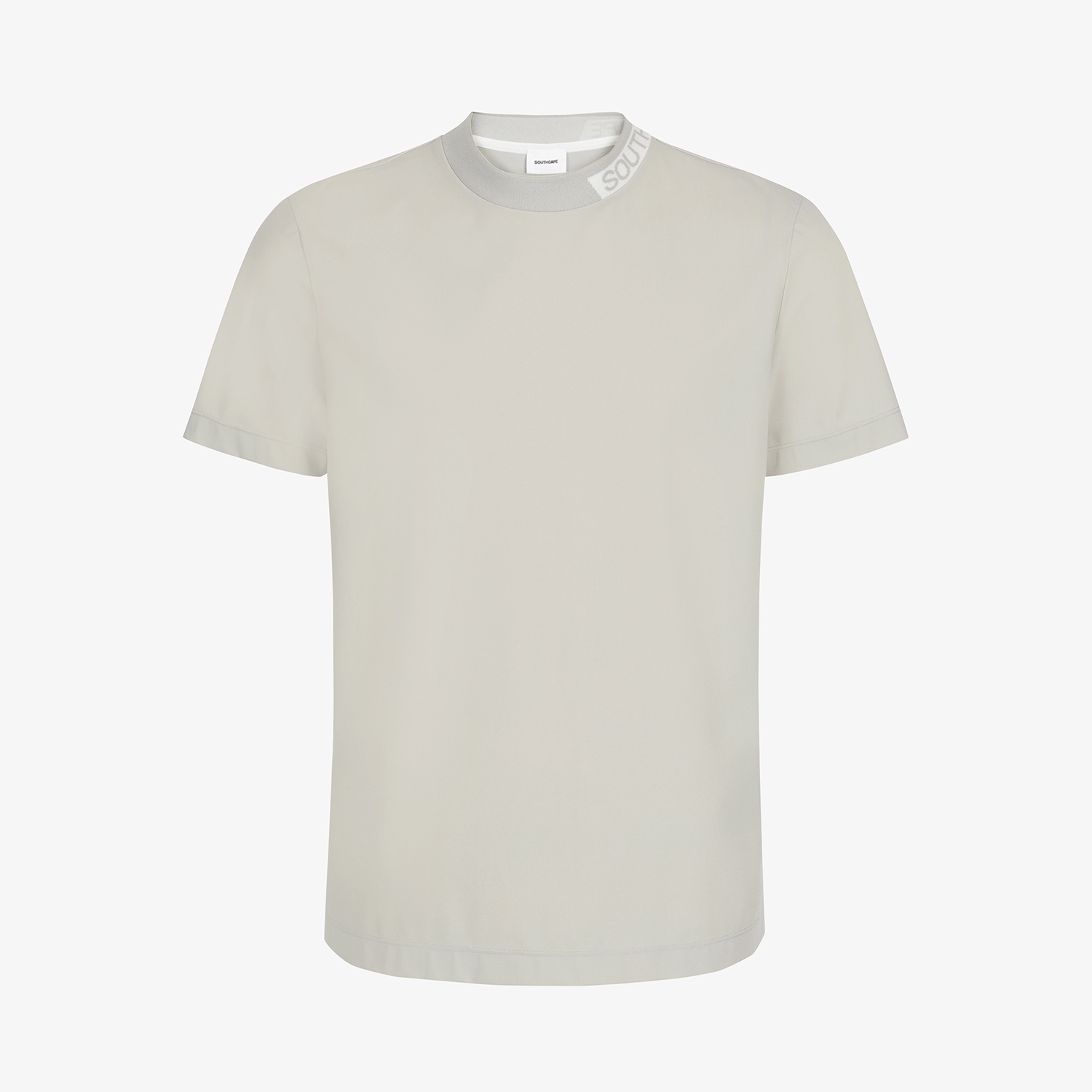 Logo-Neck Performance Short-Sleeve T-Shirt_LK