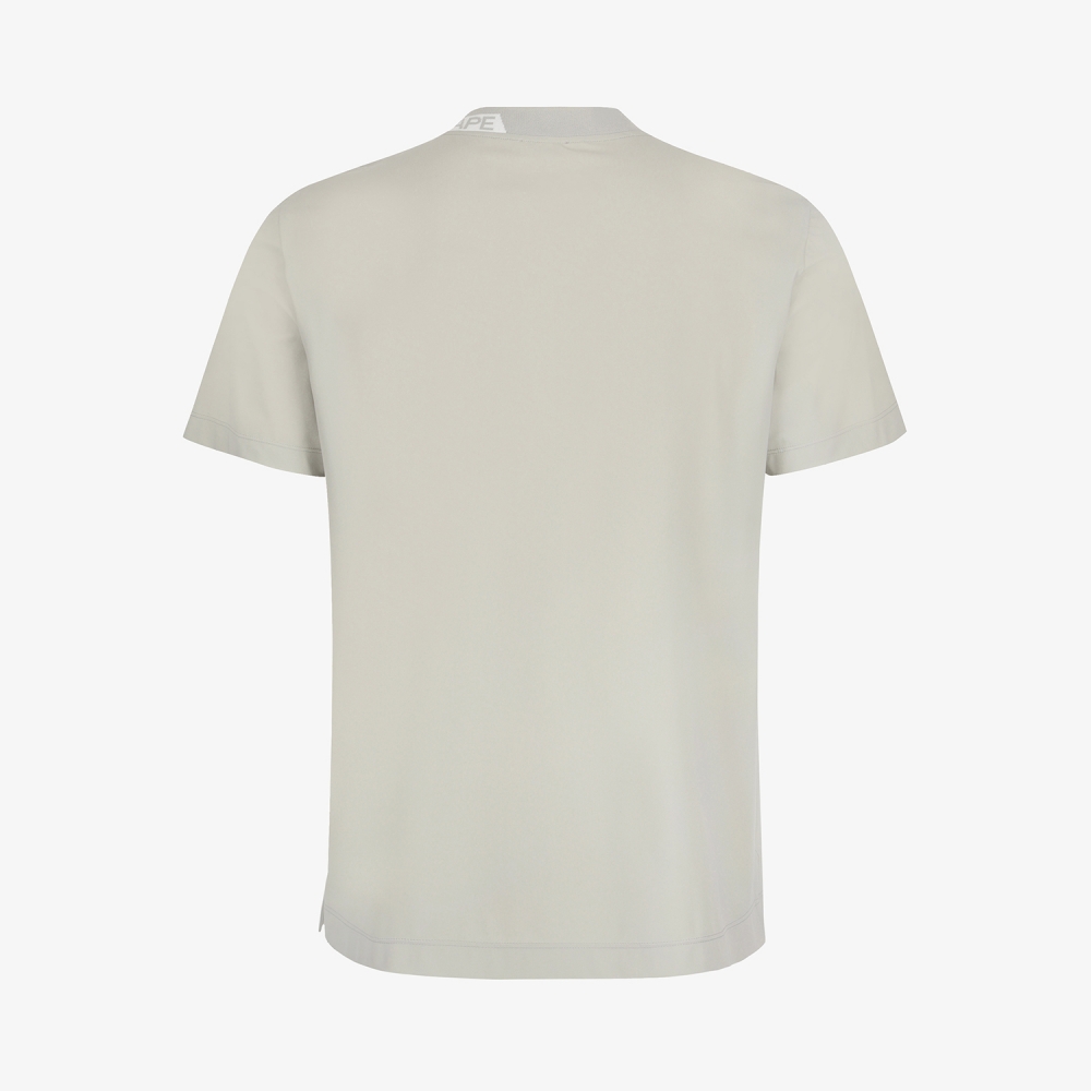 Logo-Neck Performance Short-Sleeve T-Shirt_LK