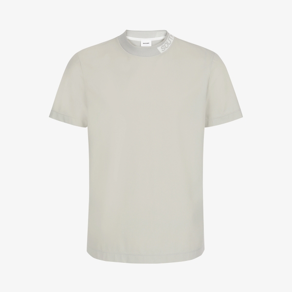 Logo-Neck Performance Short-Sleeve T-Shirt_LK