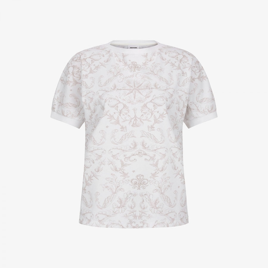 Southcross Texture Print Short-Sleeve T-Shirt_LE