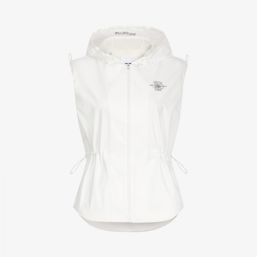 Southcross String Full-Zip Vest Jumper_WT