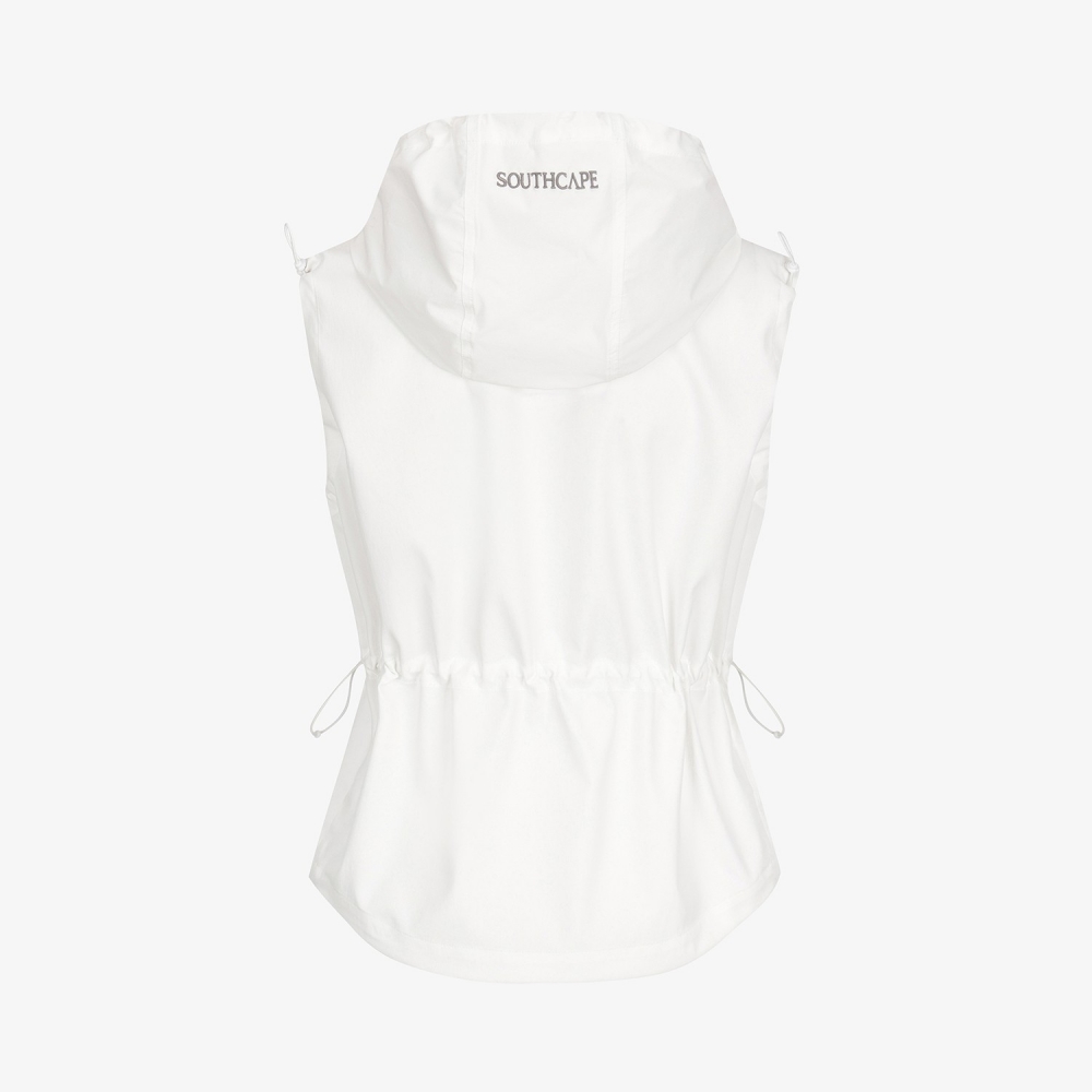 Southcross String Full-Zip Vest Jumper_WT