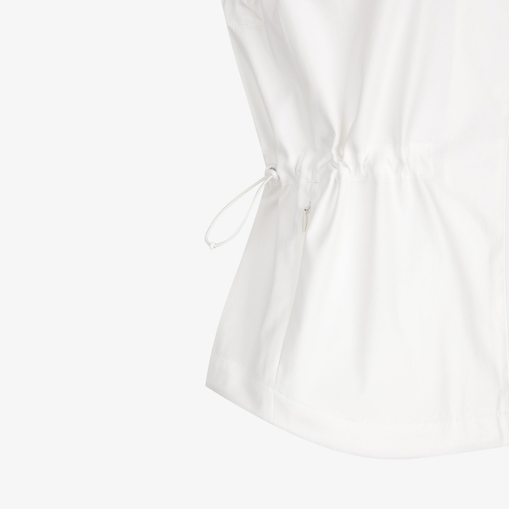 Southcross String Full-Zip Vest Jumper_WT