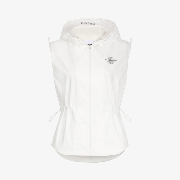 Southcross String Full-Zip Vest Jumper_WT