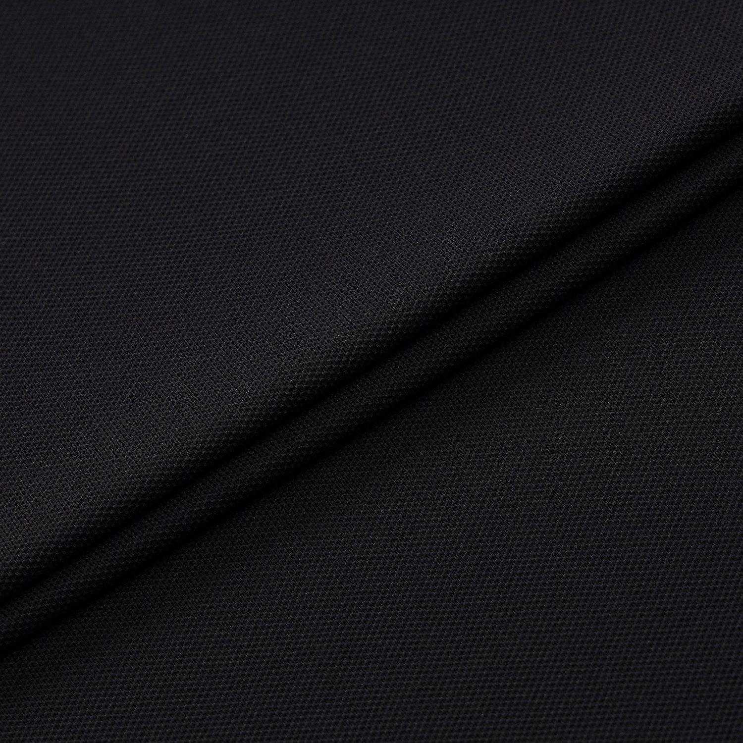 Contrast Line Collar Short-Sleeve T-Shirt_BK