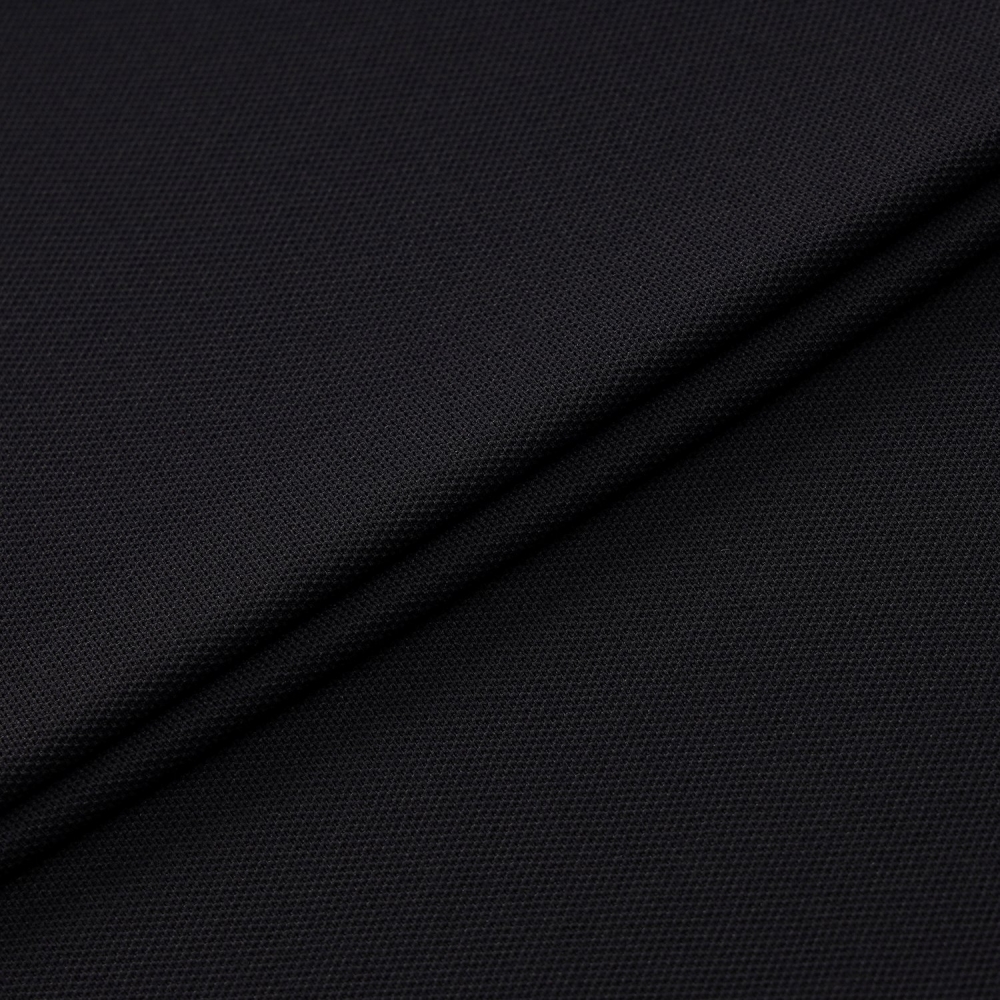 Contrast Line Collar Short-Sleeve T-Shirt_BK