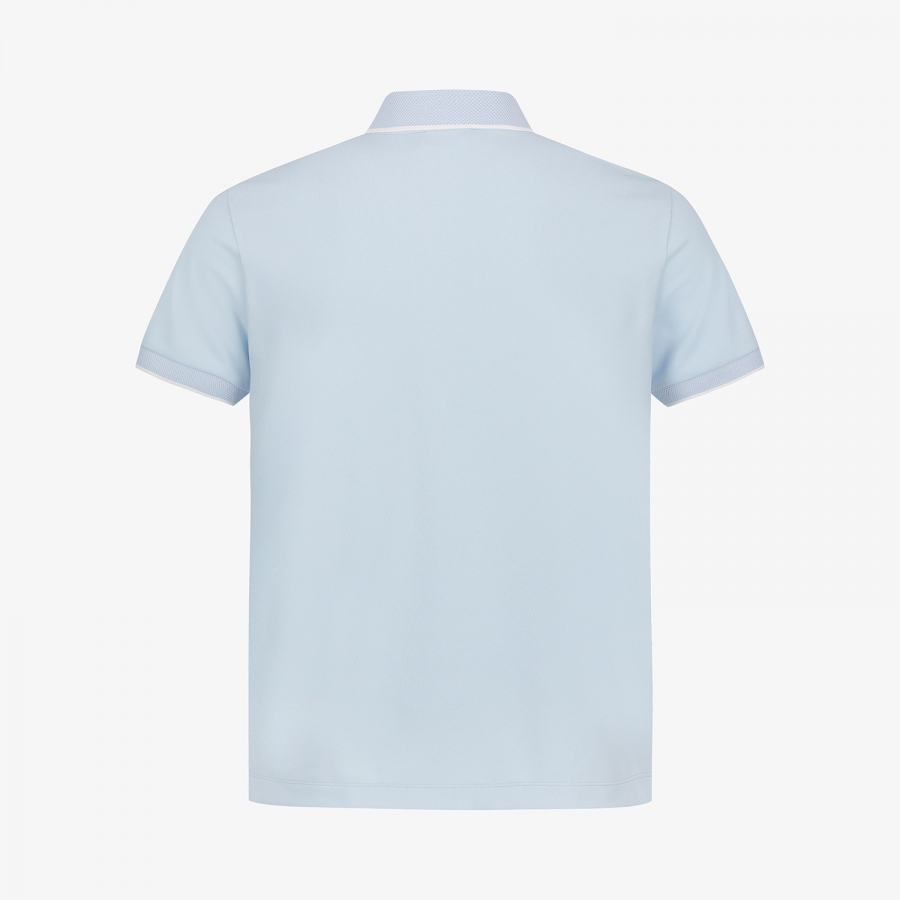 Contrast Line Collar Short-Sleeve T-Shirt_LB