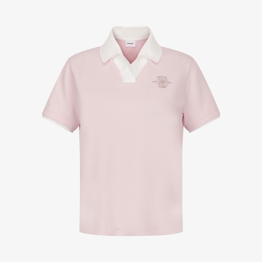 Southcross Mesh Open-Collar T-Shirt_LP