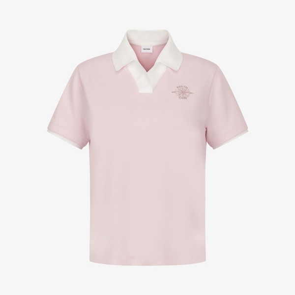 Southcross Mesh Open-Collar T-Shirt_LP