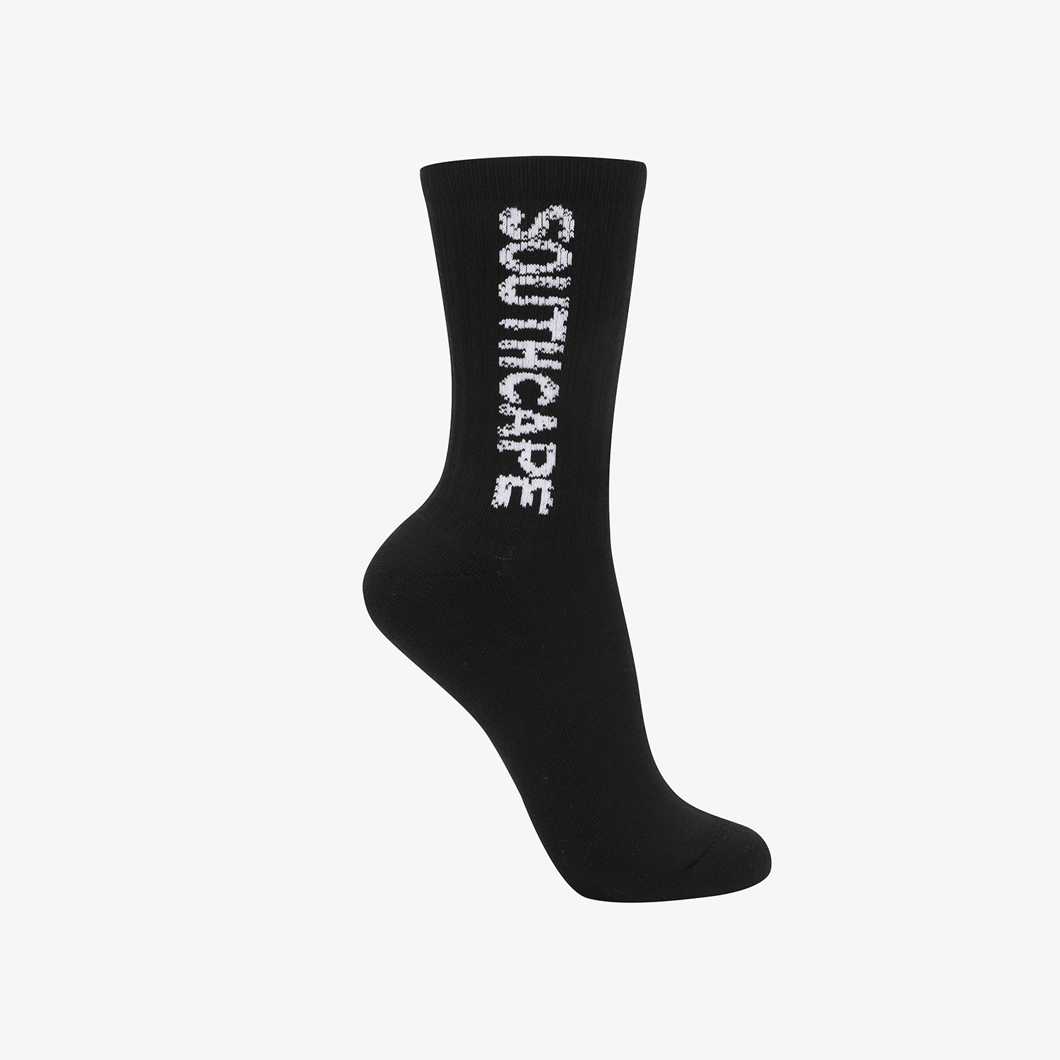 Southcape Lettering Logo Socks_BK