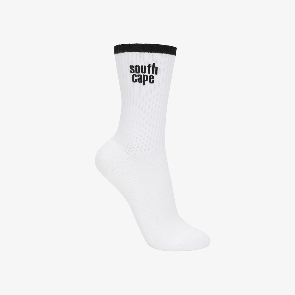 Southcape New Logo Socks_WT