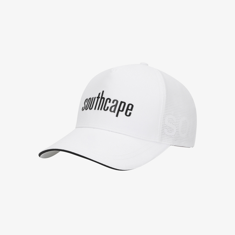 Southcape Logo Lettering Punching Cap_WT
