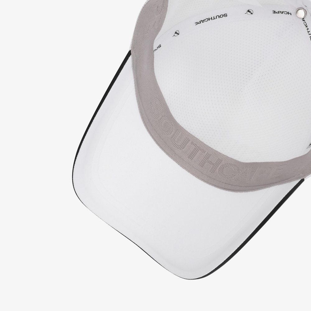 Southcape Logo Lettering Punching Cap_WT