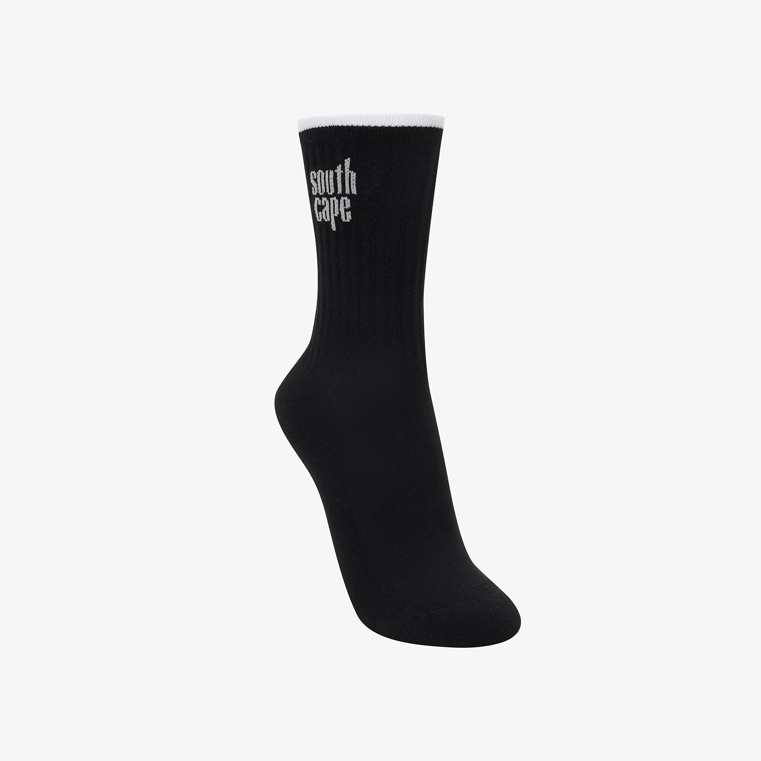 Southcape Logo Line Socks_BK