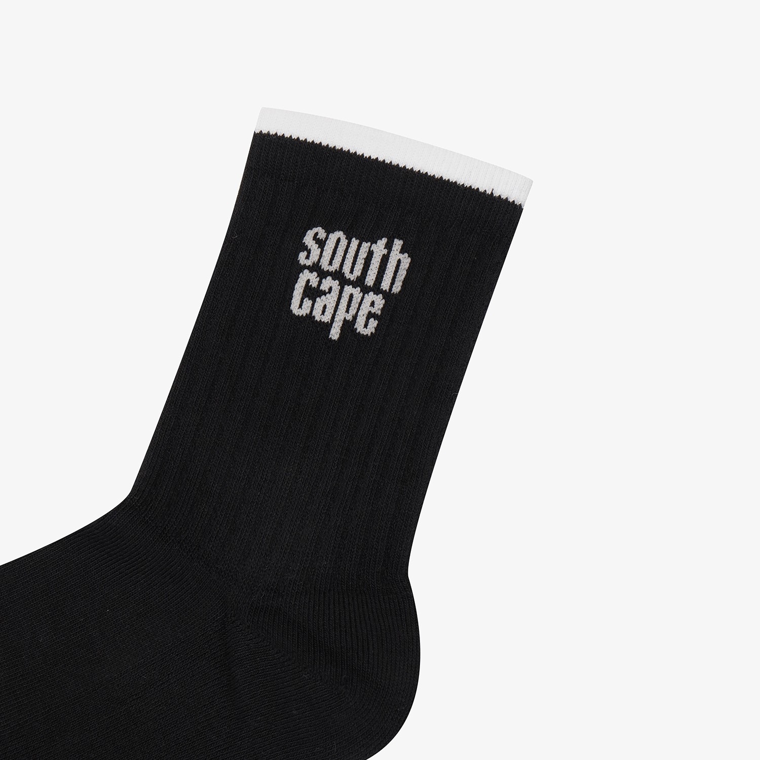 Southcape Logo Line Socks_BK