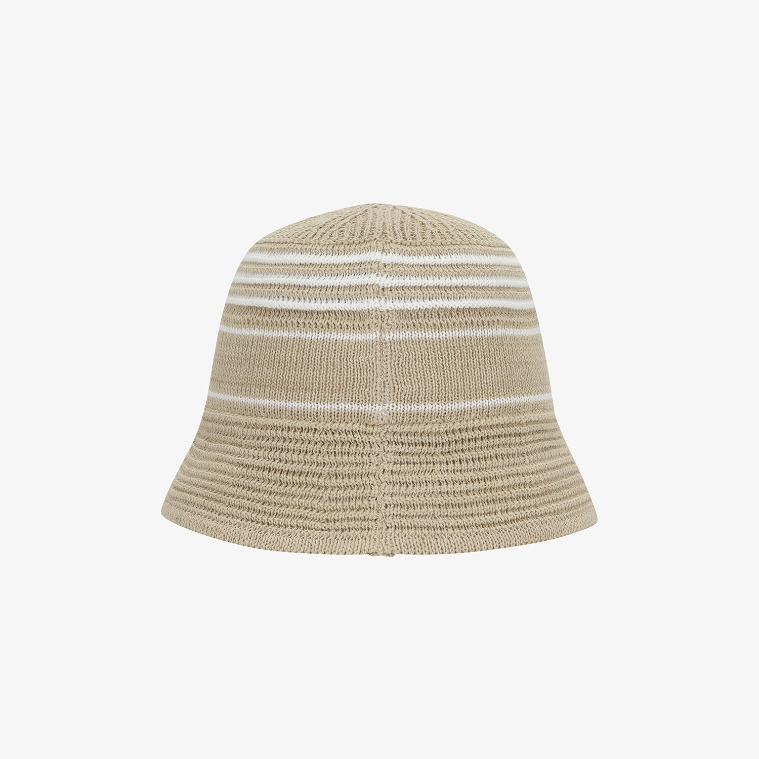 Logo Stripe Knit-Blend Bucket Hat_BE