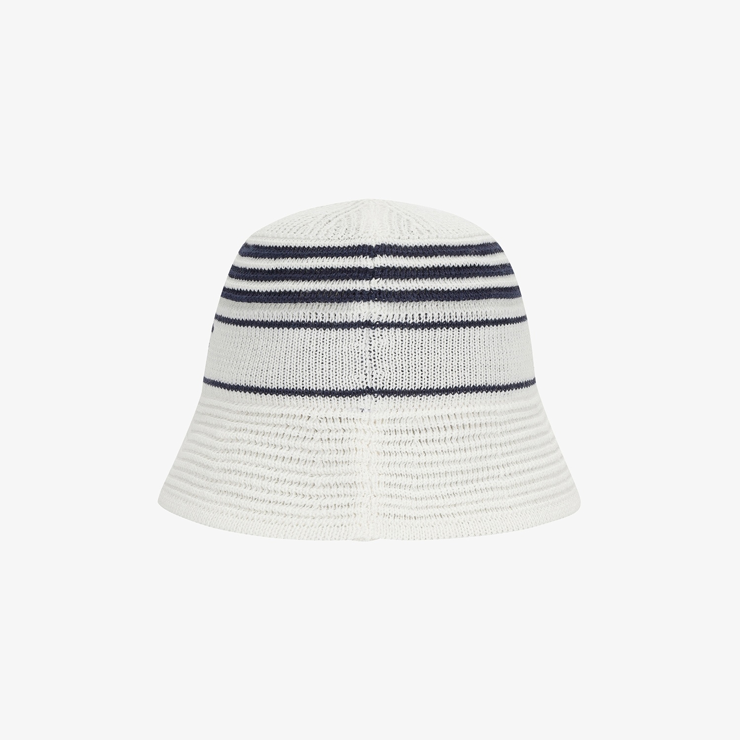 Logo Stripe Knit-Blend Bucket Hat_IV